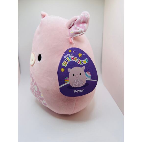 8in Peter the Pig Squishmallow - Picture 2 of 2